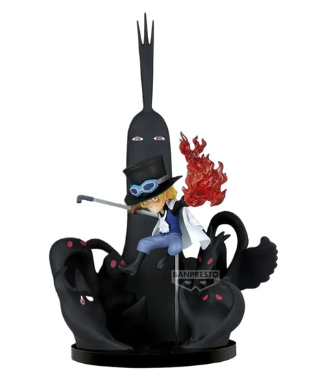Banpresto One Piece Sabo vs Five Elders Imu PVC Figure – 14cm Collectible Model