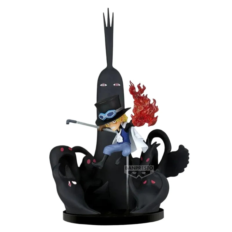 Banpresto One Piece Sabo vs Five Elders Imu PVC Figure – 14cm Collectible Model