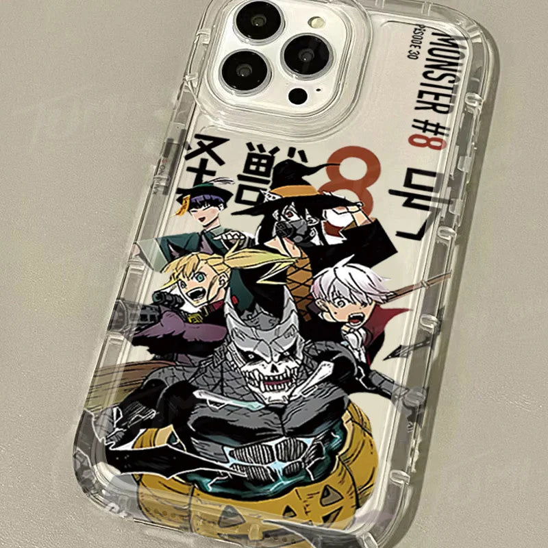 Anime Kaiju No 8 Phone Case for Xiaomi 13T 12T 14 13 12 Pro 10 11 Lite 5G NE POCO X6 X5 X4 GT X3 NFC F3 F4 F5 F6 Pro M5S Cover