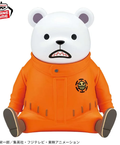 ONE PIECE SOFVIMATES Bepo PVC Anime Figure Action Figures Model Toys Gifts
