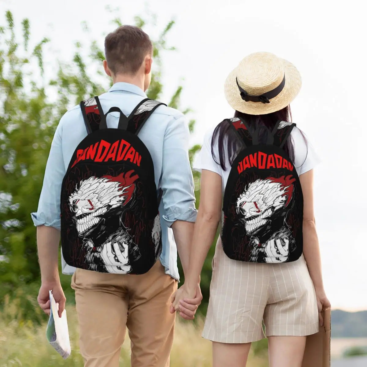 Anime Dandadan Okarun Manga Cool Backpack Sports Student Business Takakura Ken Daypack for Men Women Laptop Shoulder Bag