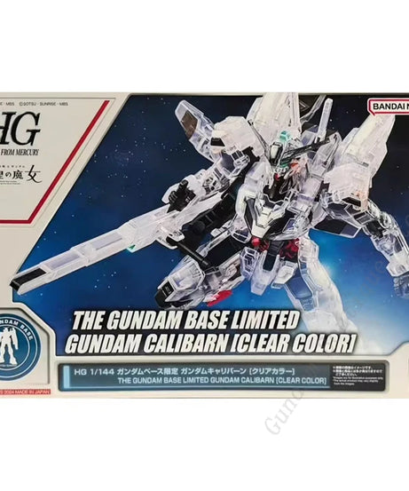 THE GUNDAM BASE LIMITED GUNDAM CALIBARN [CLEAR  COLOR] Anime Action Figure Collectible Assembly Model