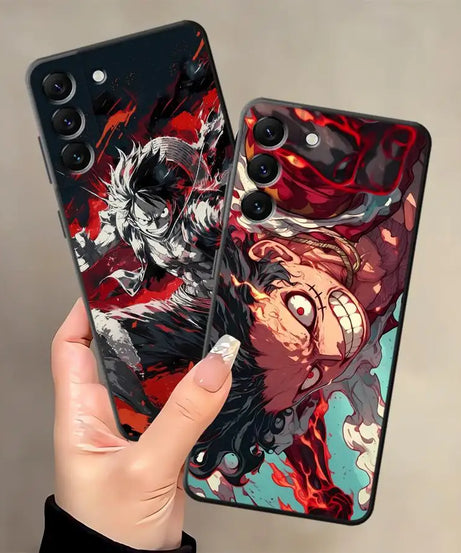 Luffy Ones Pieces Case for Samsung Galaxy A10 A20 A30 A40 A05 A04 A50 A70 A01 A02 A03 A06 Note 20 Ultra 9 10 A07 Phone Cover
