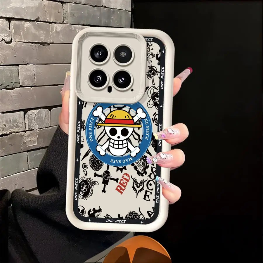 Case for Xiaomi Poco F8 C51 X3 Pro C61 C50 X3 NFC Phone Cover O-neS P-ieceS LuffyS Logo