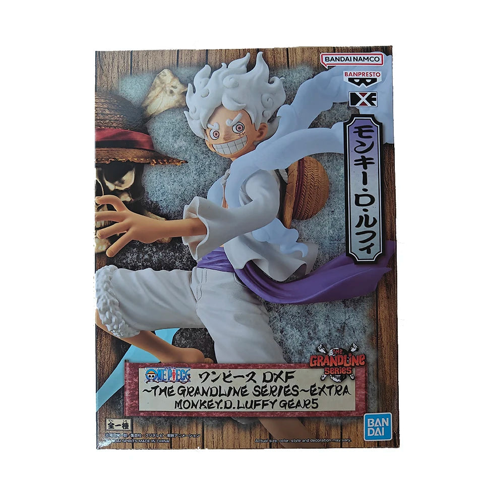 Luffy Gear 5 Figure – Banpresto One Piece Grandline DXF 15cm Collectible