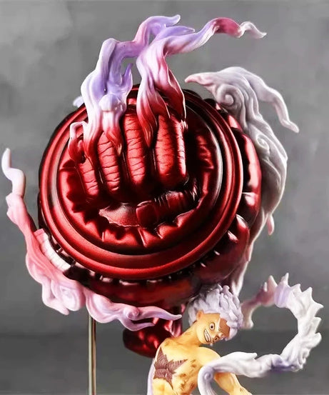 One Piece Onigashima Nika Luffy Action Figure 3 Interchangeable Hand Forms Anime Model Toy Exquisite Pvc Statue Deco Fans Gift