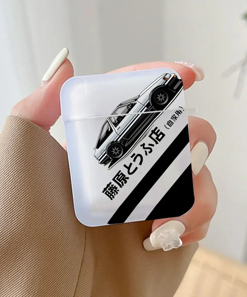 Fujiwara Takumi AE86 AirPods Case – Initial D Anime Protective Cover (1/2/3/Pro/4)