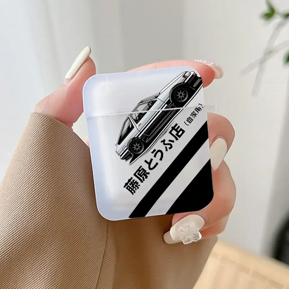 Fujiwara Takumi AE86 AirPods Case – Initial D Anime Protective Cover (1/2/3/Pro/4)