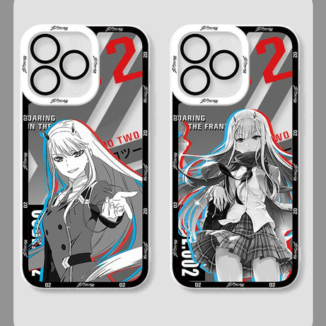 Darling in the Franxx Silicone for Xiaomi Redmi Note 12 4G 5G Turbo 11 Pro Plus 12S 11S 10S 9S 10 8 7 6 9 10C K60 K60E Cover New