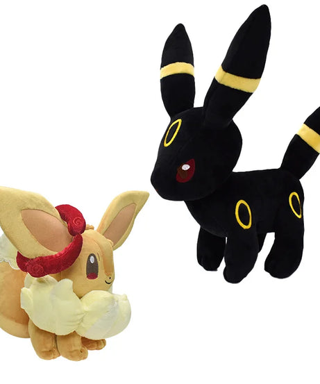 35cm Cute Pokemon standing posture Super Mega Eevee Plush Doll Pillow Decoration Birthday Gift Toy