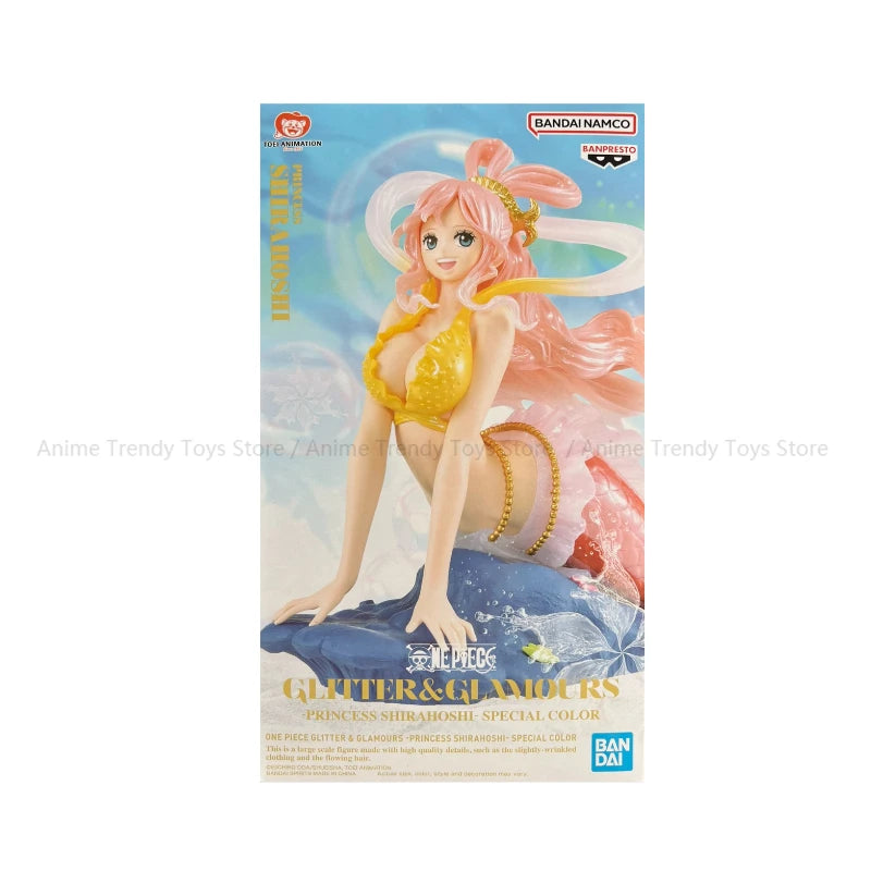 Anime ONE PIECE Glitter & Glamours Shirahoshi Special Color Ver. Action Figure Collectible Model Toys