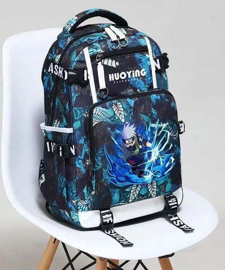 Naruto Kakashi Children School Bags Kids Backpack In Primary Schoolbag for Teenager Boys Waterproof Backpacks Book Bag