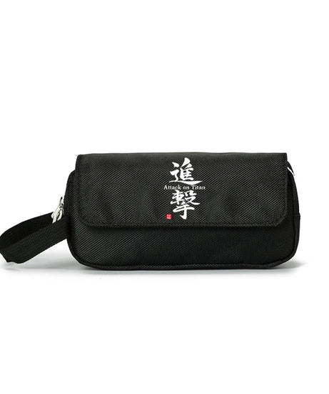 New Attack On Titan Pencil Case Student Anime Peripheral Pencil Case Fashion Stationery Case Christmas Birthday Fan Gifts