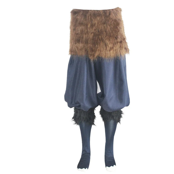 Anime Demon Slayer Inosuke Hashibira Cosplay Costume – Mask & Pants Set