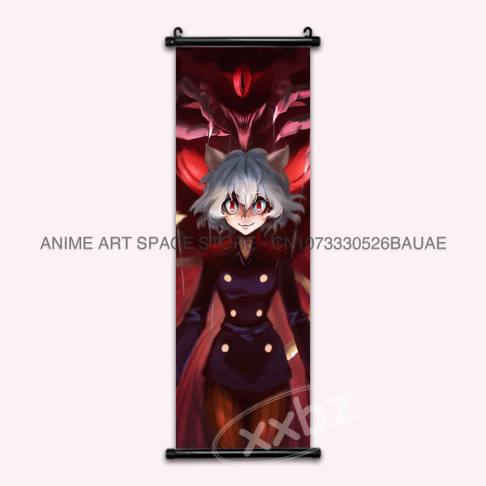 Hunter x Hunter Scroll Poster – Classic Anime Wall Art Canvas Decoration