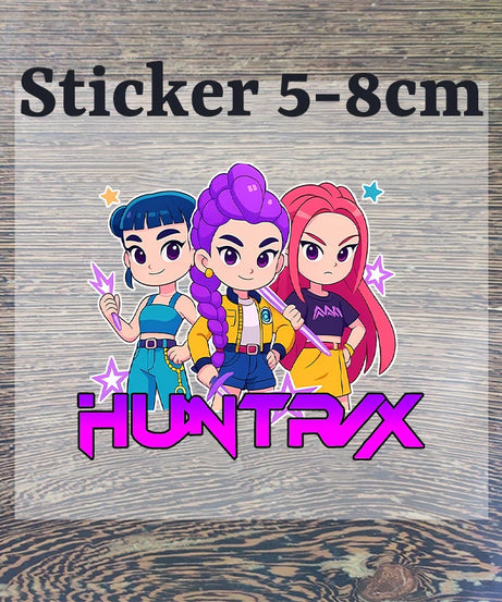 Kpop Demon Hunters Kawaii Knitted Hat for Girls Anime Cute Knit Hats Children Autumn Winter Windproof Warm Hats Gifts