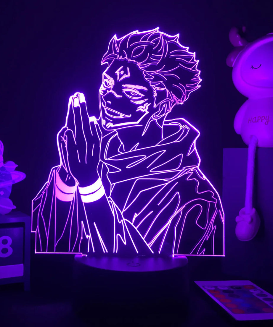 Anime Lamp Satoru Gojo Jujutsu Kaisen Led Night Light for Birthday Gift Jujutsu Kaisen Nightlight Satoru Gojo Lamp Drop Shipping