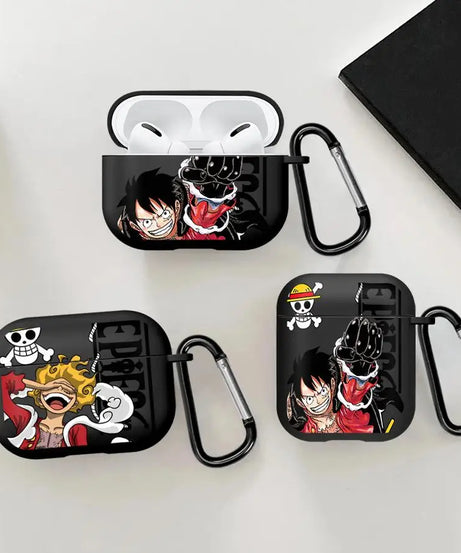 Case For Airpods 4 1 Pro 3 Pro3 Pro2 2 Earphone Cases Cover OneS LuffyS P-ieceS