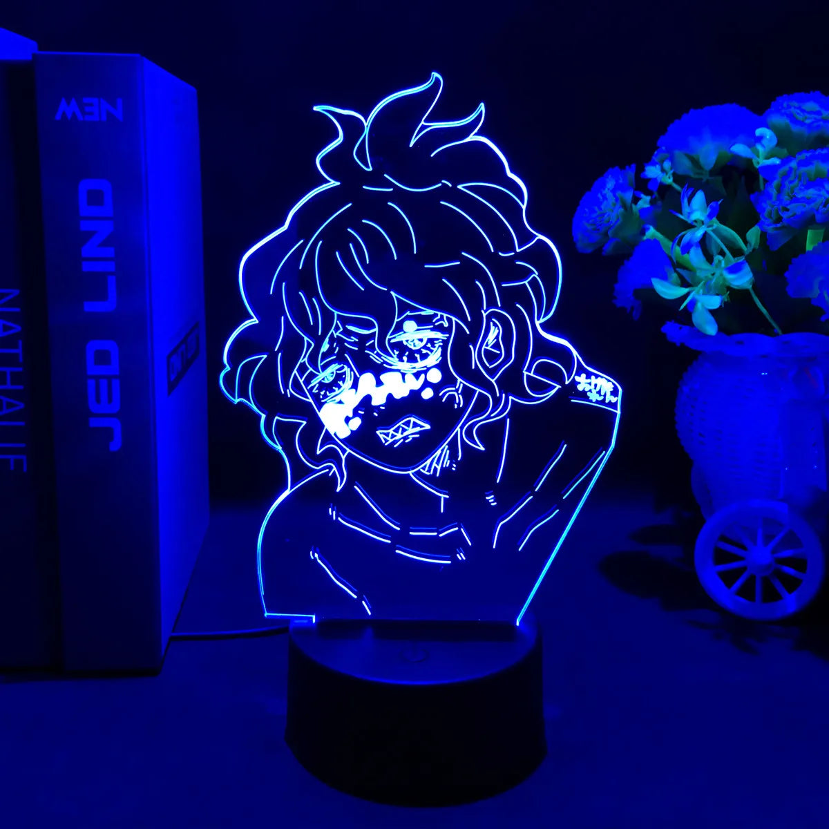 Manga 3d Light Kimetsu No Yaiba for Bedroom Decor Night Light Birthday Gift Table Lamp Anime Demon Slayer Mitsuri Kanroji Figure