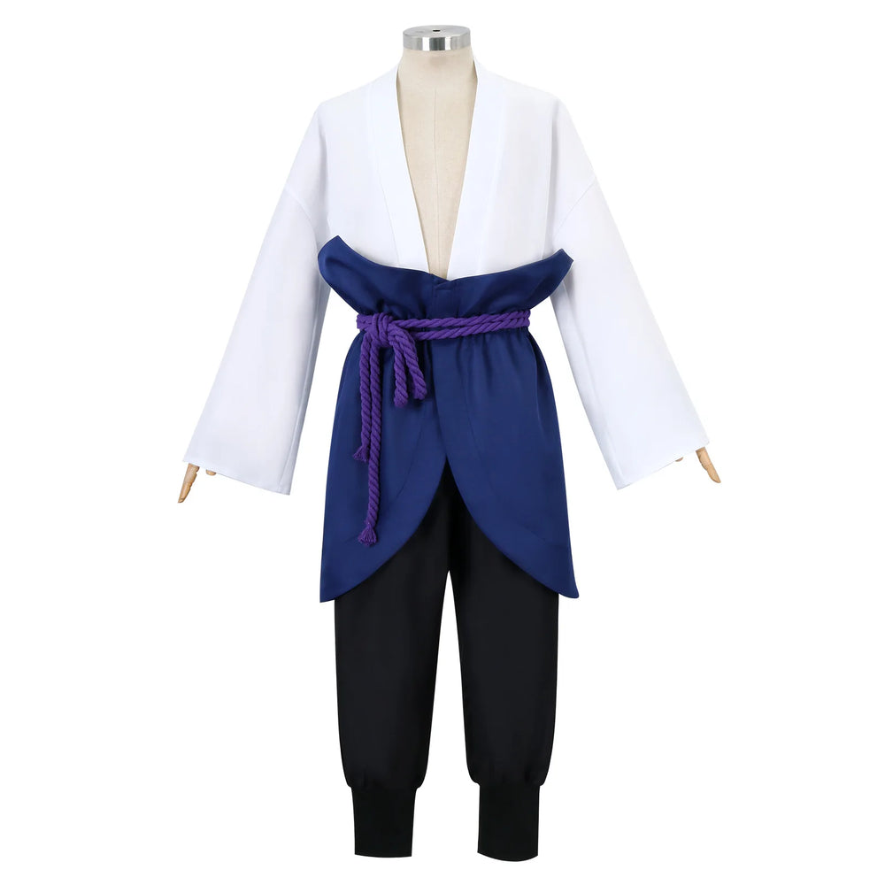 Anime Naruto Uchiha Sasuke Cosplay Costume – Premium Ninja Uniform Outfit for Adults 5