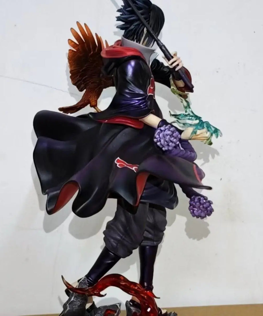 24cm Naruto Uchiha Sasuke Anime Figure Uzumaki Naruto Action Figurine Model Pvc Statue Desk Ornament Collection Toy Xmas Gift
