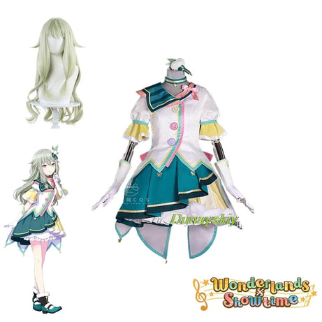 Kusanagi Nene Cosplay Costume Wig Project Sekai Colorful Stage Anime Cosplay Girl Party Brand New Style Wonderland Showtime