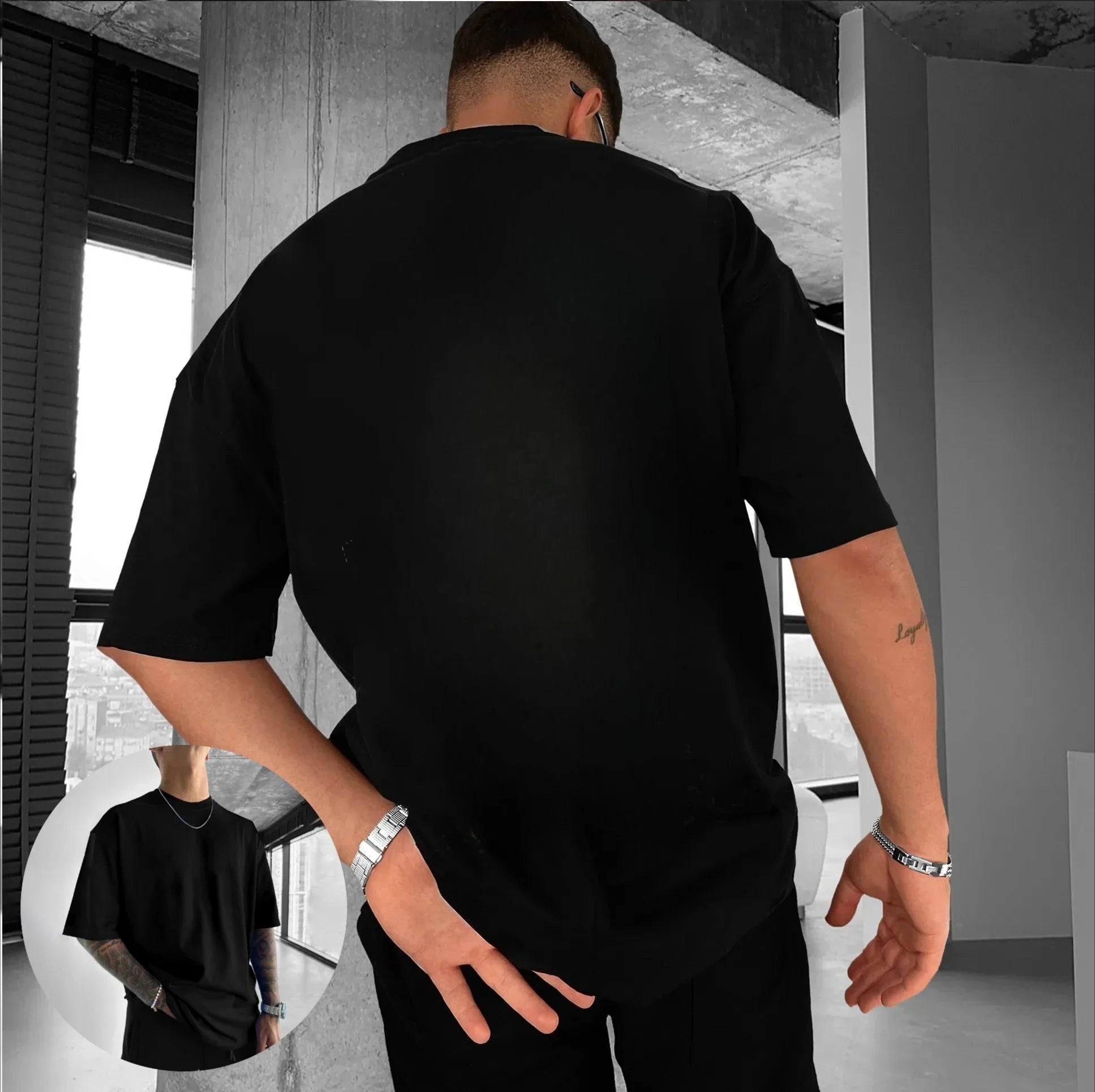 Dragon Ball Anime Joint T-shirt Summer Men's New Gohan Printed American Hip Hop Casual Loose Parent Child Short Sleeve Top