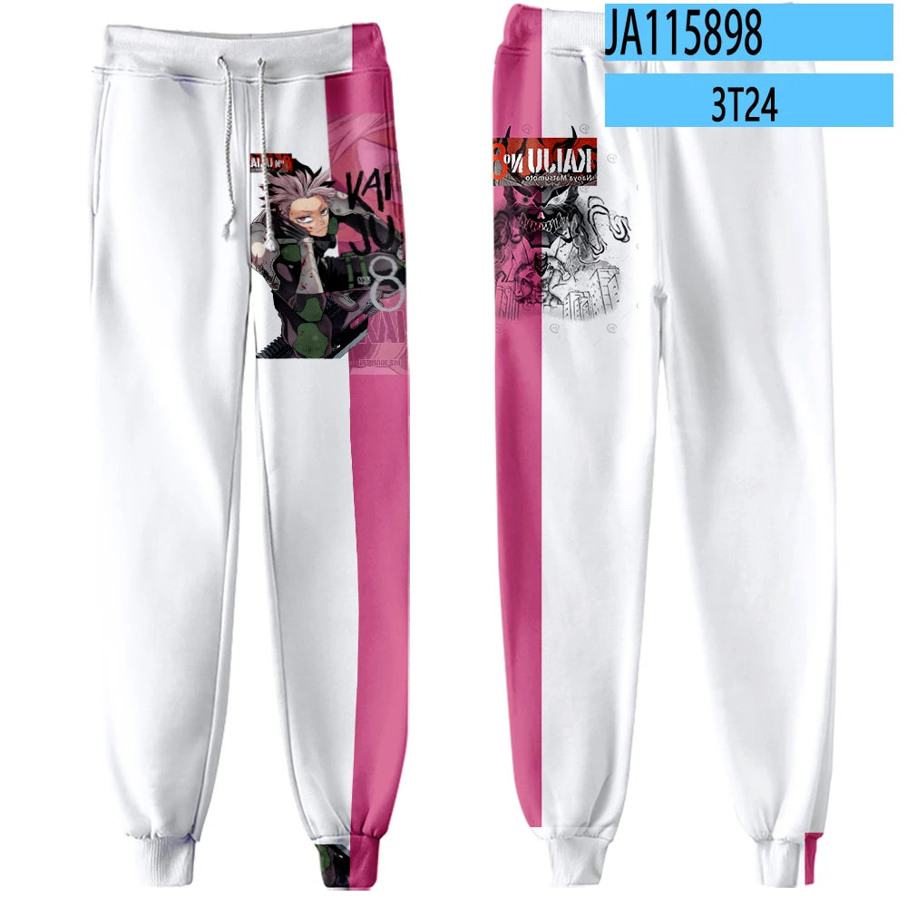 Kaiju No. 8 3D Jogger Pants – Anime Fitness & Casual Sweatpants