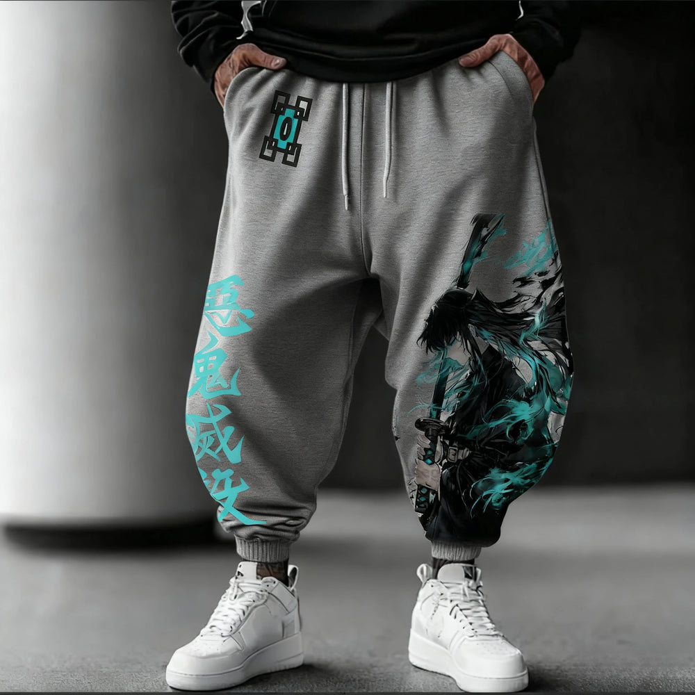 Demon Slayer Muichiro Joggers — Anime Print Sweatpants 4