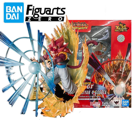 Original BANDAI Figuarts Zero Super Saiyan 4 Gogeta Figure