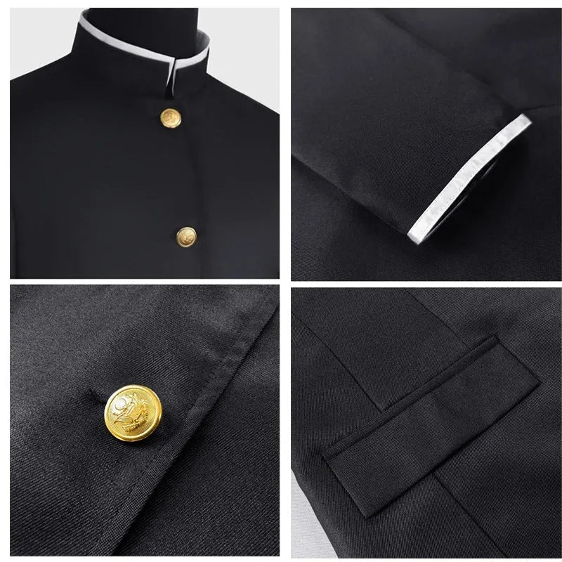 Dandadan Okarun (Ken Takakura) Cosplay Costume — Gakuran Uniform & Wig 5