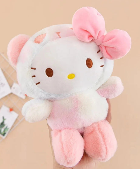 Sanrio 25Cm Anime Kuromid Toys Kawaii Mymelody Cinnamorol Plush Soft Stuffed Animals Doll Plushie Pillow Xmas
