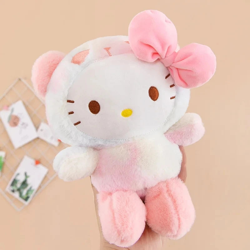 Sanrio 25Cm Anime Kuromid Toys Kawaii Mymelody Cinnamorol Plush Soft Stuffed Animals Doll Plushie Pillow Xmas