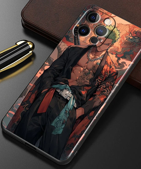 One Piece Zoro iPhone 15-7 SE Pro Max Phone Case