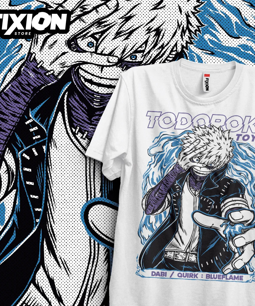 Boku no Hero DABI  – Nuevos Enero Anime T Shirt Manga Gift For Anime Lover All Size Cotton