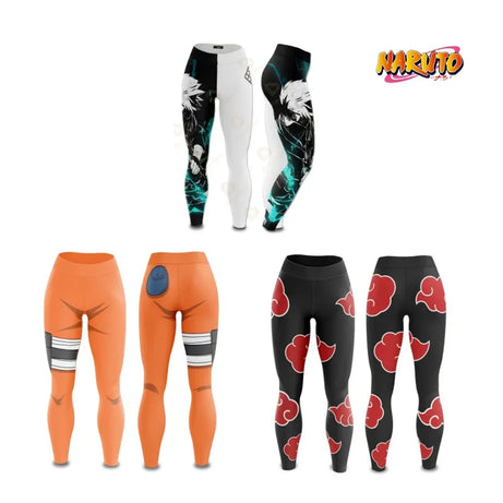 New Anime Naruto Series Uchiha Itachi Yoga Pants Sport Leggings Women Seamless High Waist Woman Tights Workout Gym Clothing