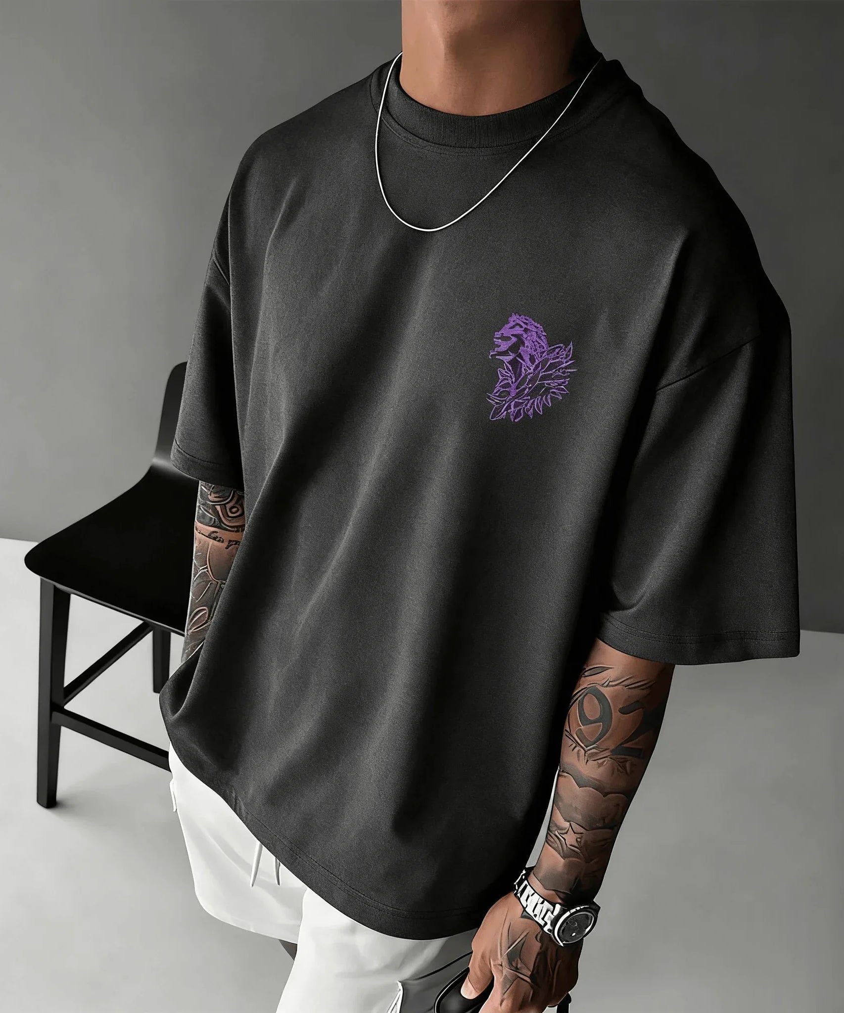 New Unisex One Piece Doflaminggo Anime Men T Shirt Short Sleeve Tee Summer Y2k Graphic Streetwear Casual Top Oversized