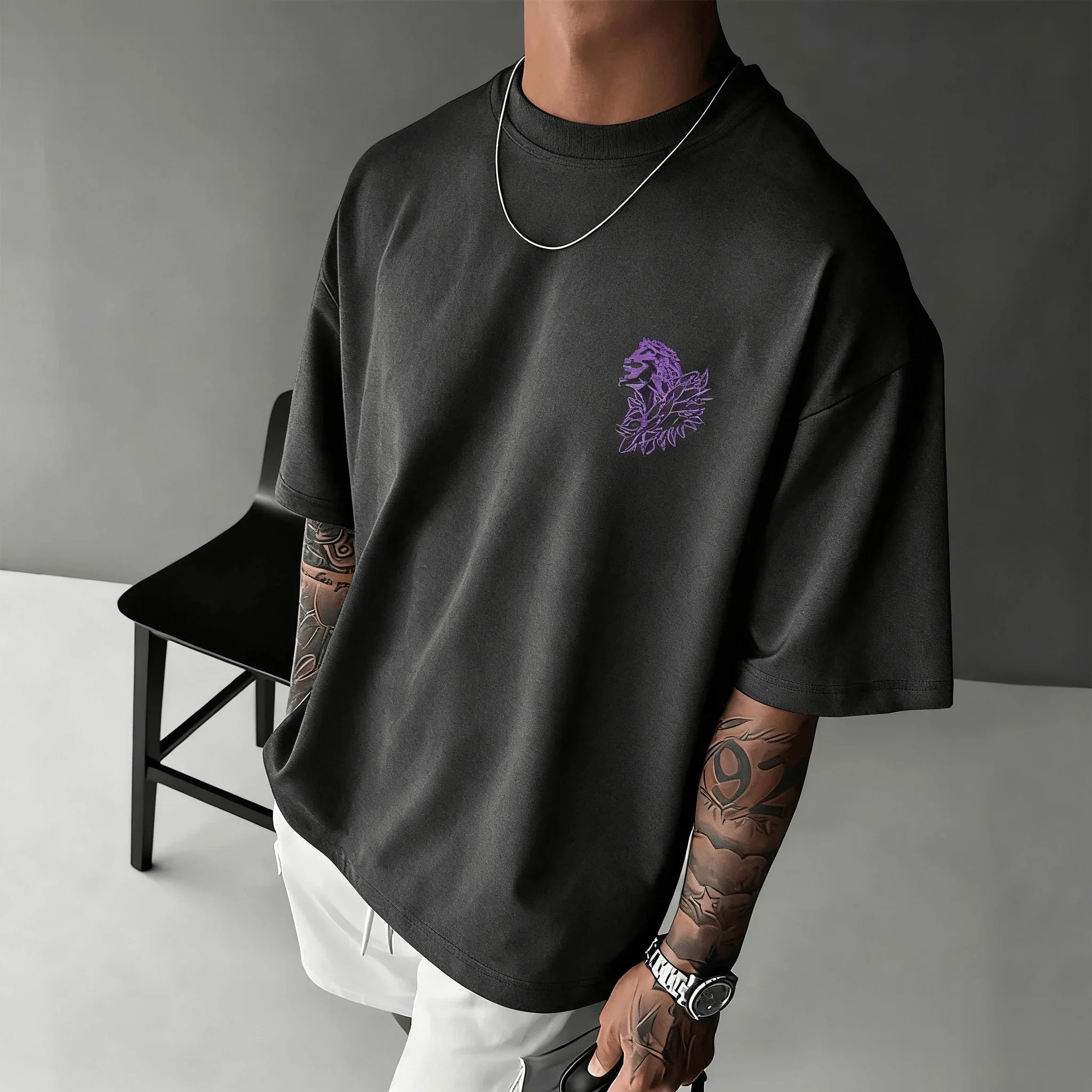 New Unisex One Piece Doflaminggo Anime Men T Shirt Short Sleeve Tee Summer Y2k Graphic Streetwear Casual Top Oversized