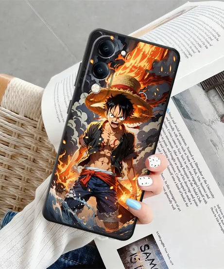 Phone Cover Case for Vivo Y33S Y35 Y19 Y02 Y11 Y22 Y16 Y17 Y12 Y15S Y30 Y20 Y21 Y31 Y36 Y27 Luffy Ones Pieces