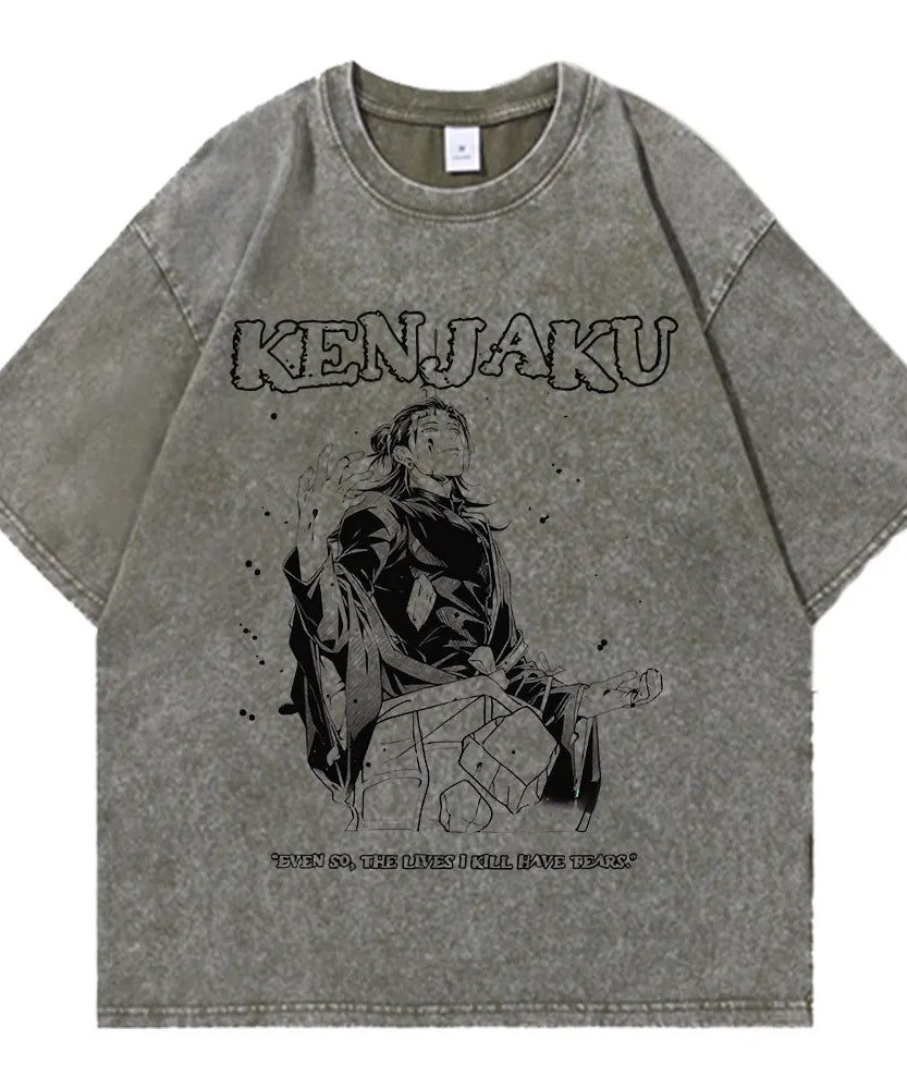 Jujutsu Kaisen Geto Suguru Vintage T-Shirt – Unisex Anime Cotton Tee