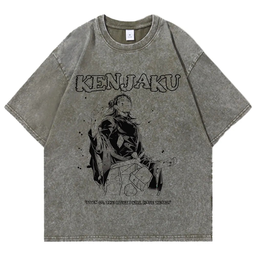 Jujutsu Kaisen Geto Suguru Vintage T-Shirt – Unisex Anime Cotton Tee