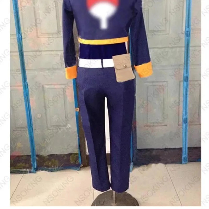 Anime Naruto The Last Ninja Suit Cosplay Costume – Obito & Kakashi Uniform Full Set 6