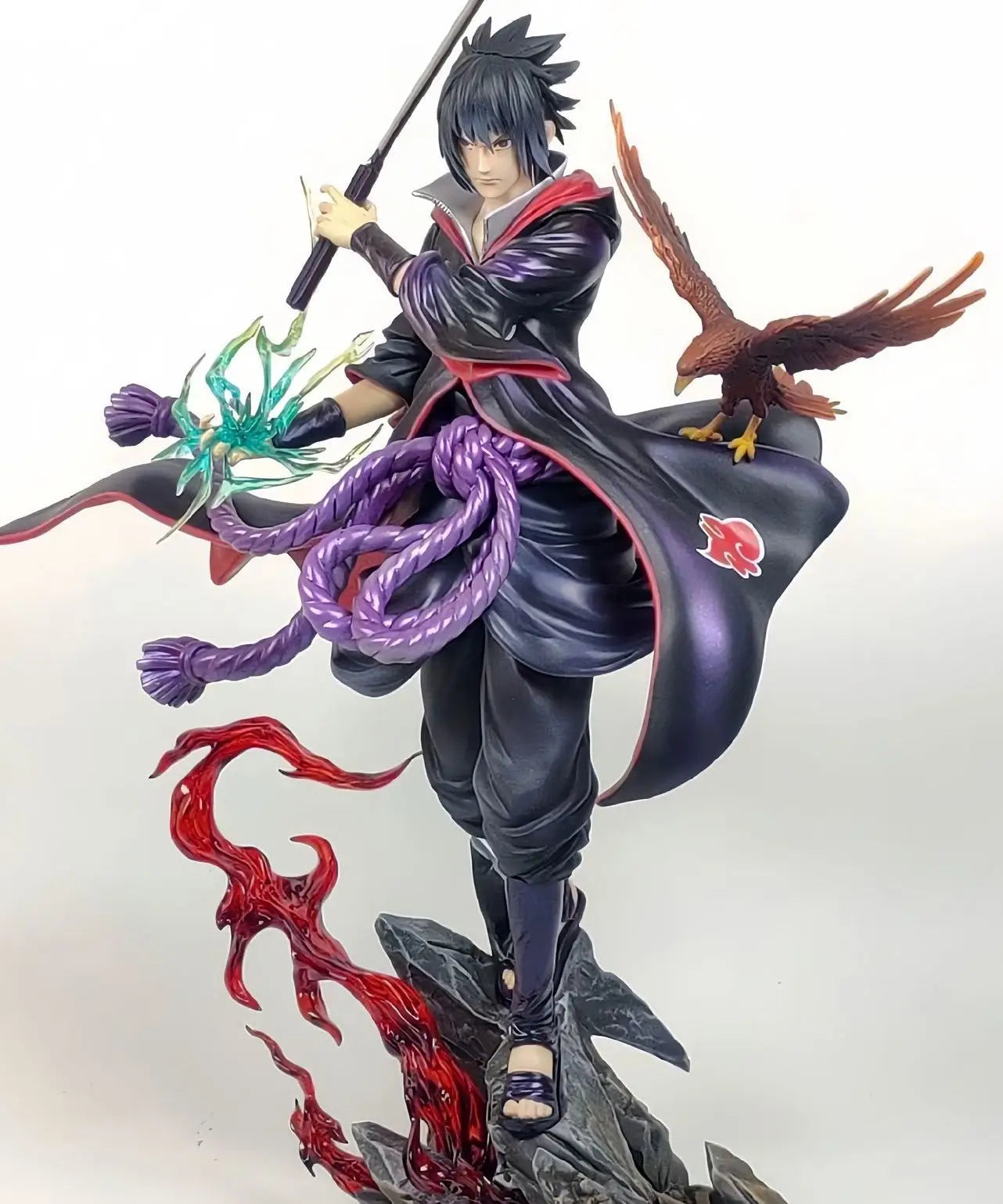 24cm Naruto Uchiha Sasuke Anime Figure Uzumaki Naruto Action Figurine Model Pvc Statue Desk Ornament Collection Toy Xmas Gift