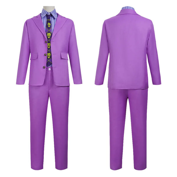 JoJo's Bizarre Adventure Yoshikage Kira Cosplay Costume – Diamond is Unbreakable Villain Suit
