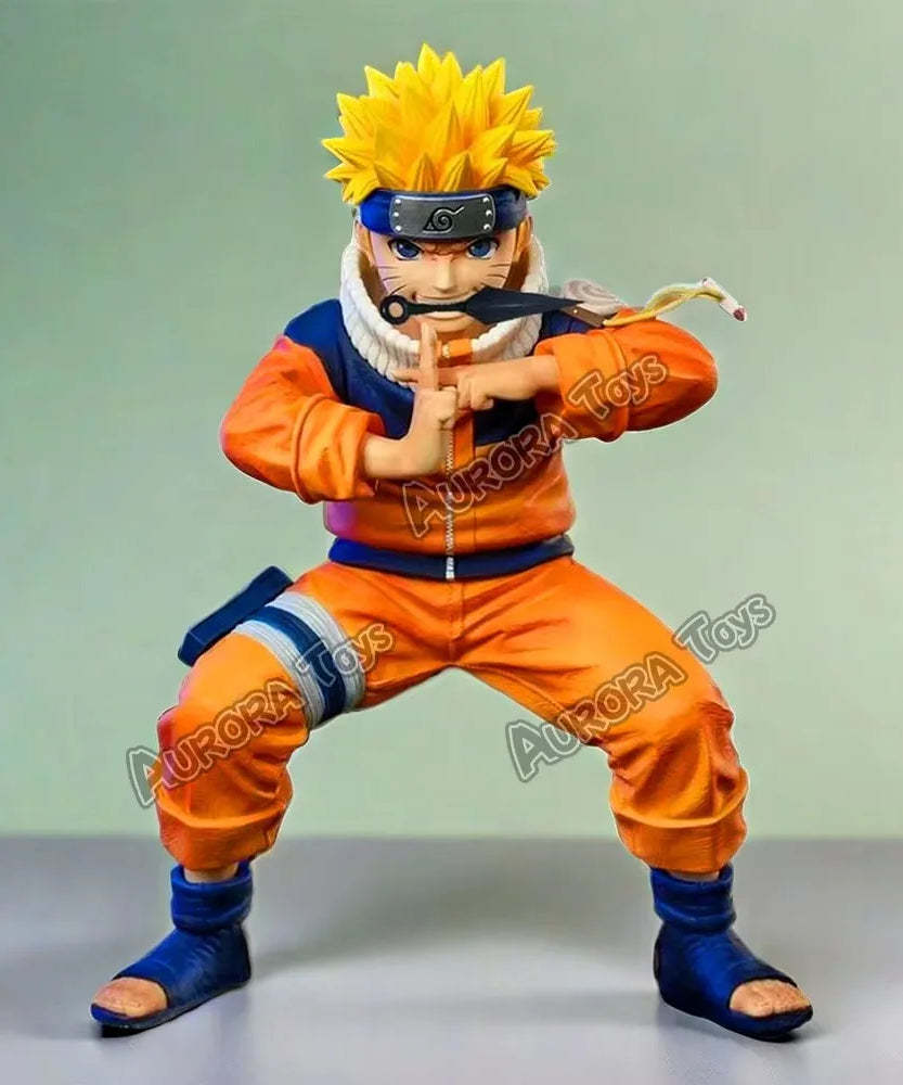 5.9in/15cm Anime Uzumaki Naruto Figure Kage Bunshin no Jutsu PVC PVC Action Figures Collection Model