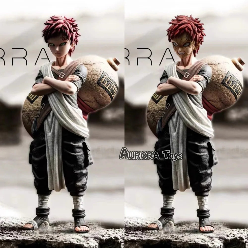 20cm/7.87in NARUTO Figurine Gaara Figure Anime Figure GK PVC Action Figure Statue Model Collectible Toys