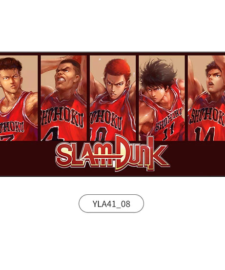 Slam Dunk Wall Art – Sakura Path Anime Mural for Bedroom or Living Room