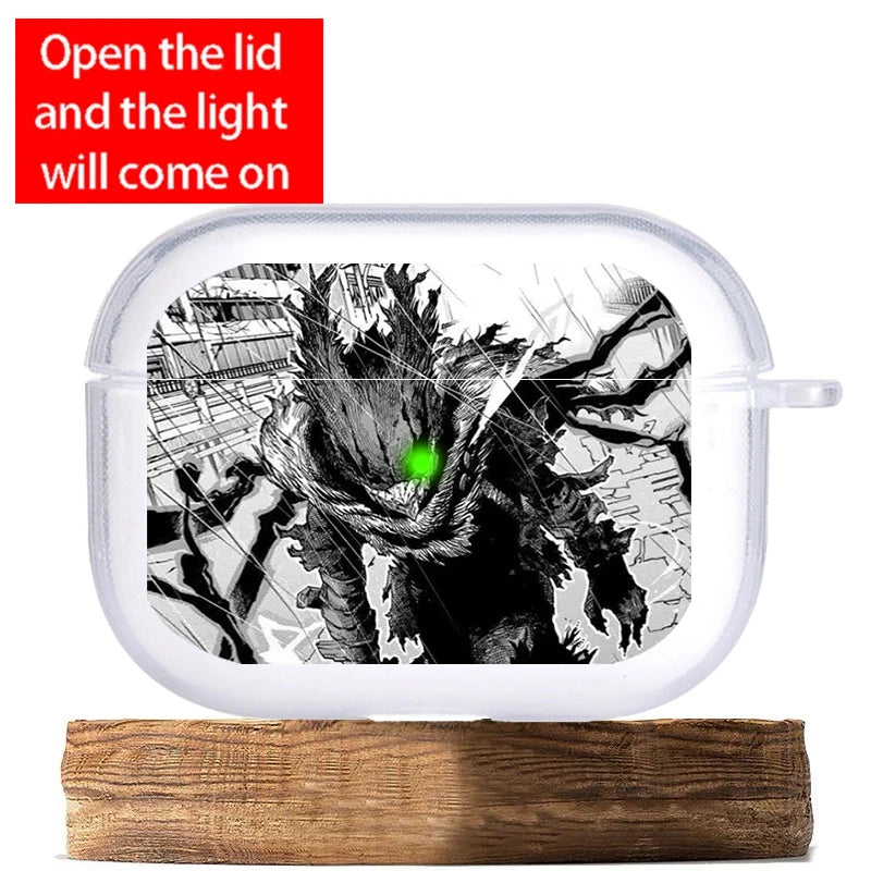 Anime Case For Apple AirpodsPro Headphone Shockproof Protection Air Pods4 Pro 1/2/3Earphone Box Soft Cover