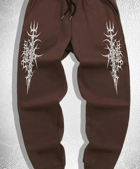 Anime Berserk Men's printed waist sports pants street casual pants sports pants suitable outdoor sports and leisure pure jogging pants