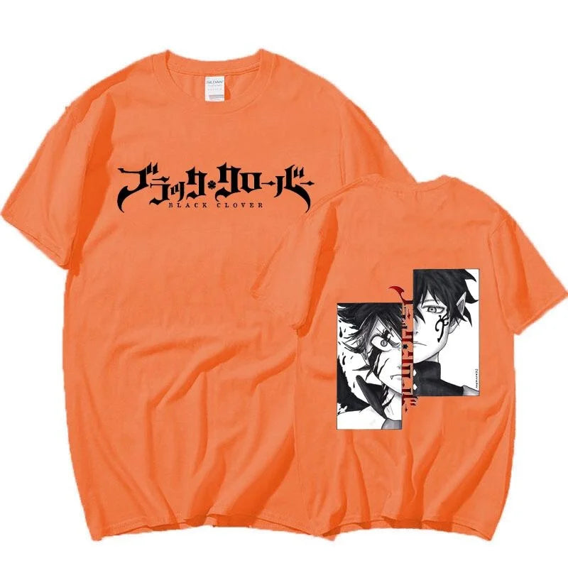 Hot Anime Printed T Shirt Men Women Fashion Round Neck Loose Short Sleeve Tops Casual Outdoor Personality Anime Tees